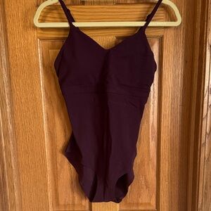 Athleta Women's Burgundy Bodysuit